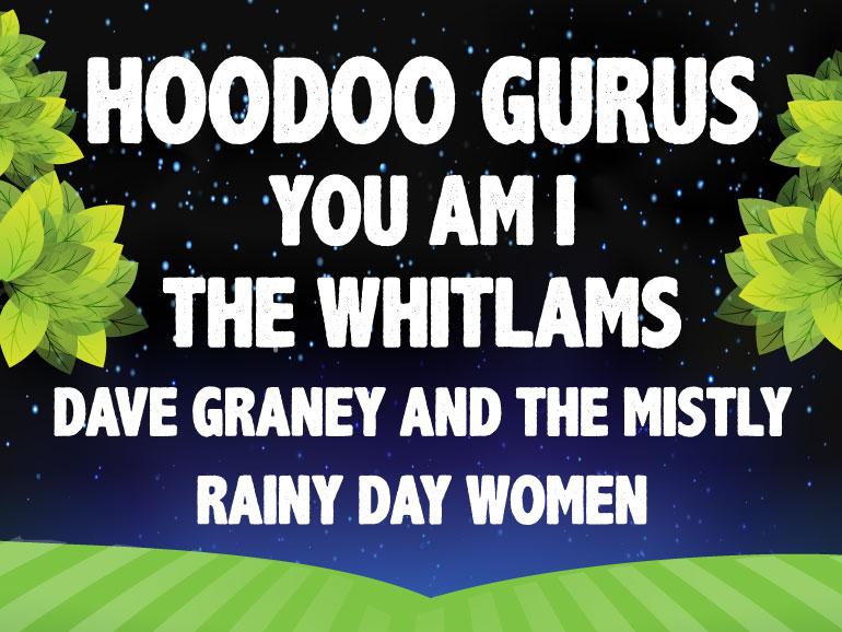 HOODOO GURUS, YOU AM I, THE WHITLAMS