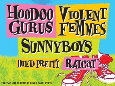 Hoodoo Gurus, Violent Femmes & Sunnyboys