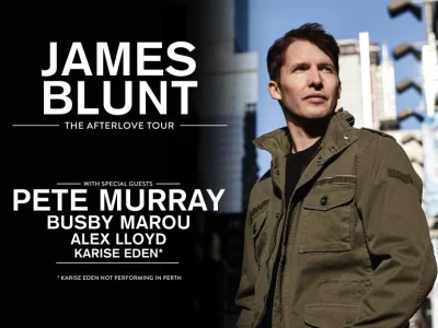 James Blunt Returns in March 2018