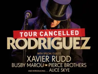 Rodriguez Tour Cancelled
